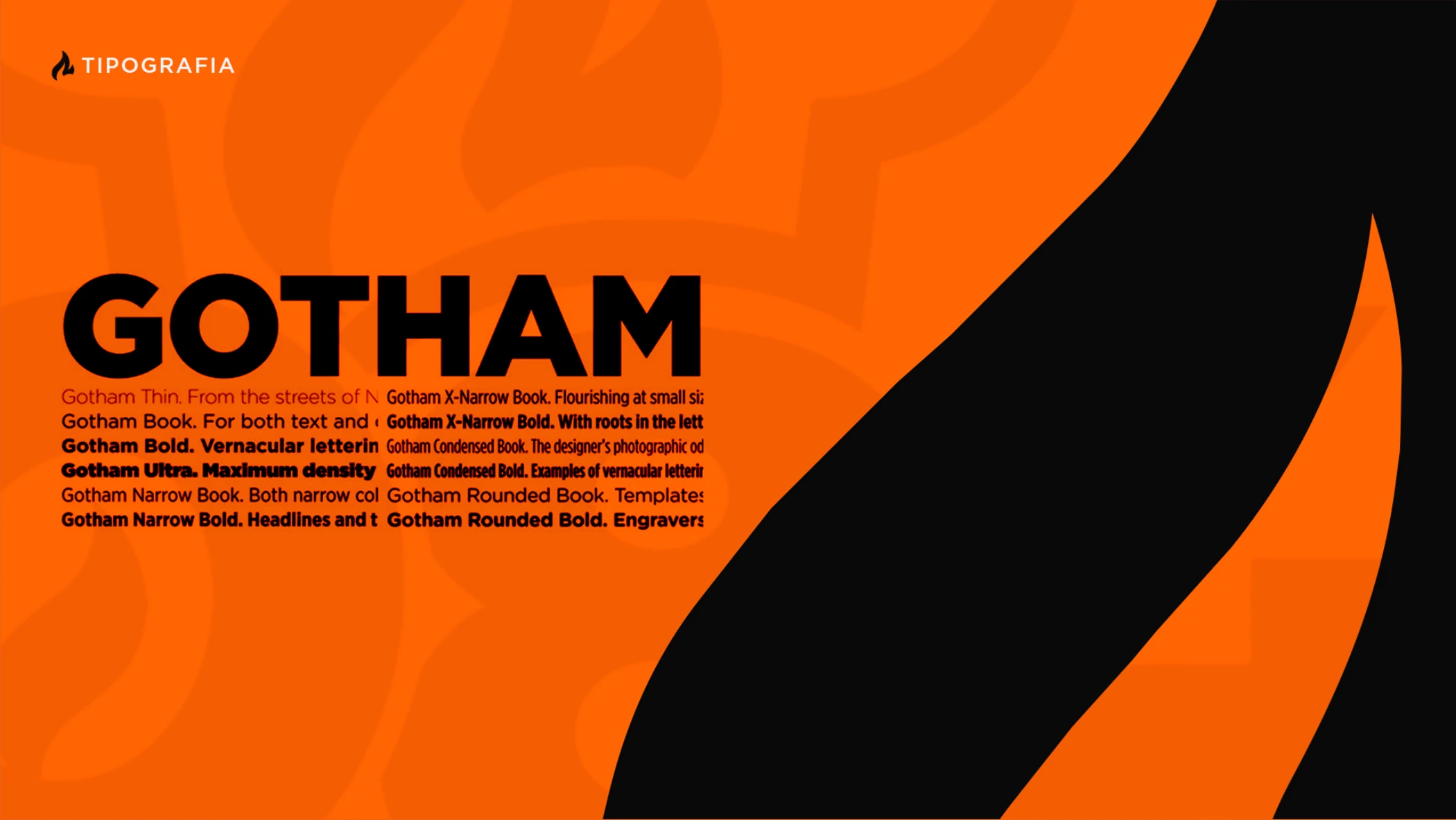 Tipografia Gotham — 084 Marmitaria